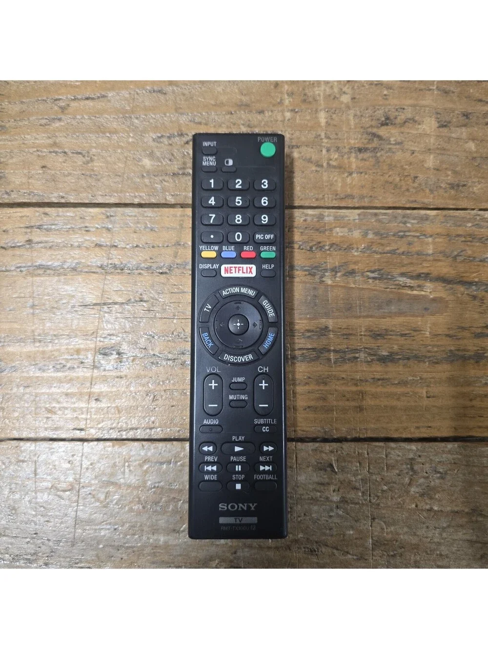 GENUINE SONY RMT-TX100U LED TV REMOTE XBR-75X940C XBR-65X850C XBR-65X900C TESTED
